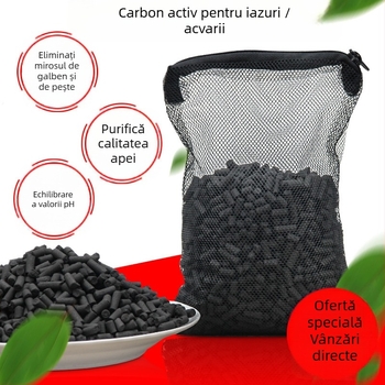 Cărbune activ pentru acvariu — mediu de filtrare, purificare a apei, adsorbție, eliminarea mirosurilor