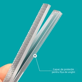 Mingjiang fișă de unghii din sticlă nano, ultra-subțire, OEM, instrument de modelare a unghiilor