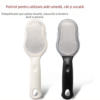 Grinder pedichiură pentru picioare cu piatră de șlefuit ovală | Material: oțel inoxidabil + plastic | Brand: Other