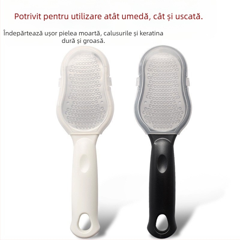 Grinder pedichiură pentru picioare cu piatră de șlefuit ovală | Material: oțel inoxidabil + plastic | Brand: Other