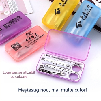 Set de instrumente pentru tăierea unghiilor – oțel inoxidabil, marcă DIY, unelte pentru manichiură