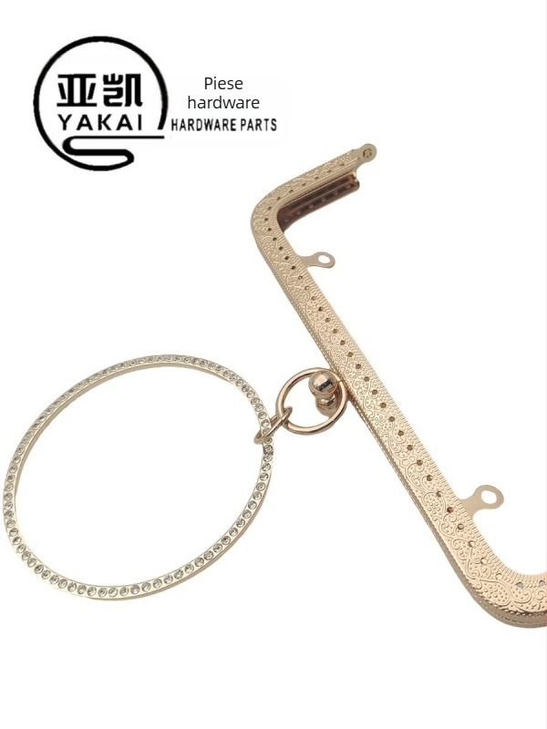 Accesorii hardware pentru genți – Fier, marca YAKAI, model cu flori, lansare primăvara 2025