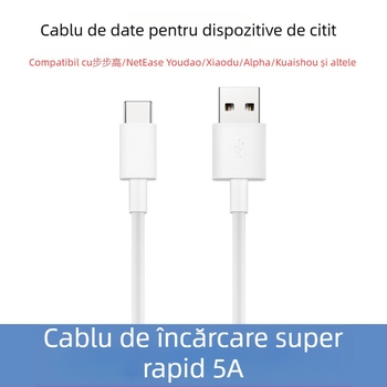 Cablu de încărcare pentru stilou dicționar, compatibil cu NetEase Youdao, Xiaodu, Alpha, Xiaoxun și iFlytek