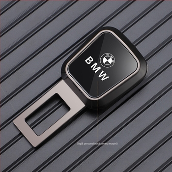 Extender pentru centură auto cu Cataramă laser – aliaj de zinc, logo imprimat, pregătit pentru etichetare privată