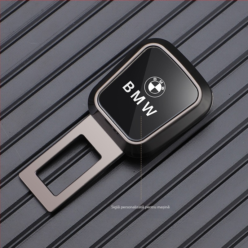 Extender pentru centură auto cu Cataramă laser – aliaj de zinc, logo imprimat, pregătit pentru etichetare privată