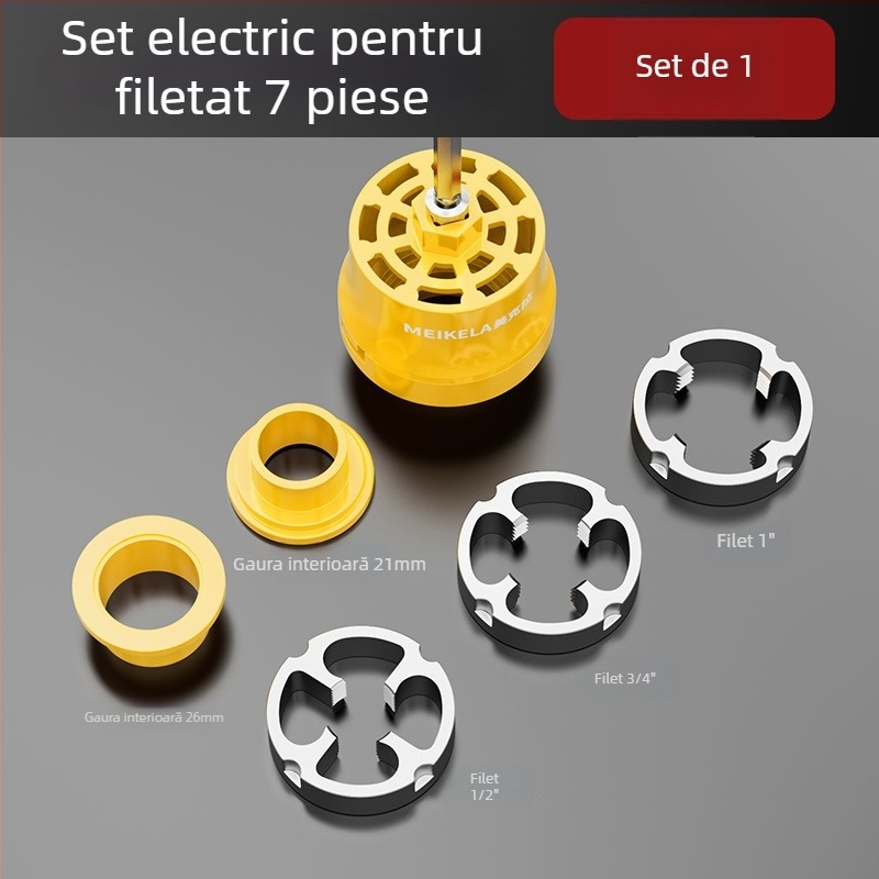 Unealtă electrică de filetare a conductelor PPR, pentru uz casnic