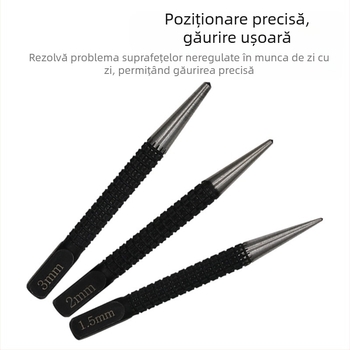 Xin mutian Ciocan centru 3 piese - Seria Center Punch