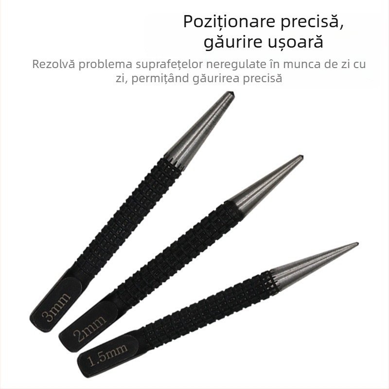 Xin mutian Ciocan centru 3 piese - Seria Center Punch