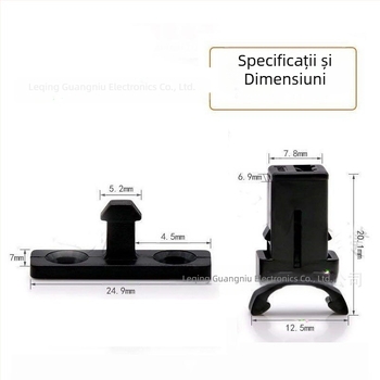 Încuietoare pentru capac coș de gunoi, tip push, cu cataramă auto-blocantă, 440V+, 15A, viață 5000 cicluri, CE