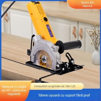 Bază universală/suport pentru polizor unghiular și fierăstrău circular — aliaj; Brand: Markta; Compatibil cu polizor unghiular, fierăstrău de masă, fierăstrău circular