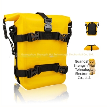 Geantă PVC pentru bară de protecție a motocicletei, 8L capacitate, model Y-M0061, compatibilă cu R1200GS, R1250GS, DL650 și V-Strom