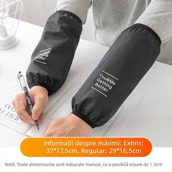 Manșon protector pentru muncă și bucătărie – impermeabil, rezistent la ulei, anti-murdărie, stil modern minimalist