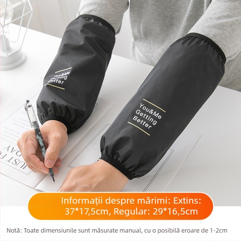 Manșon protector pentru muncă și bucătărie – impermeabil, rezistent la ulei, anti-murdărie, stil modern minimalist