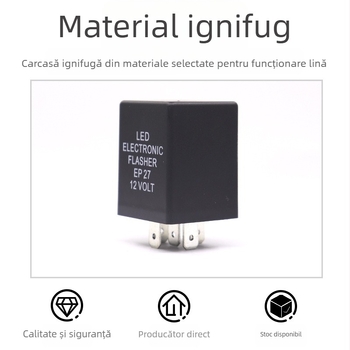 Relé LED auto 12V, 5 pini EP27/EP29