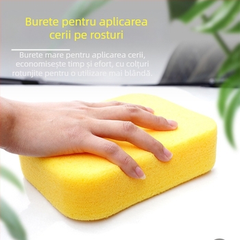 Burete auto de spălat, densitate mare, pentru curățare, lustruire și aplicare a cerii