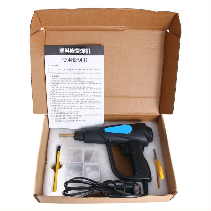 Pistol de sudură pentru plastic pentru bara de protecție auto, model H50, 220V CA, 50/60 Hz, inverter, acționare electrică