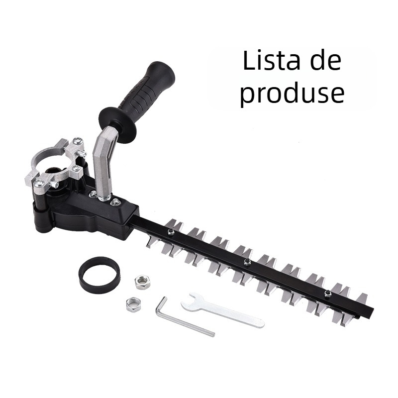 Unelte electrice pentru grădină: ferăstrău unghiular modificat pentru tăiere gard, tăietor pentru tea tree, cositoare — Model M10/M14