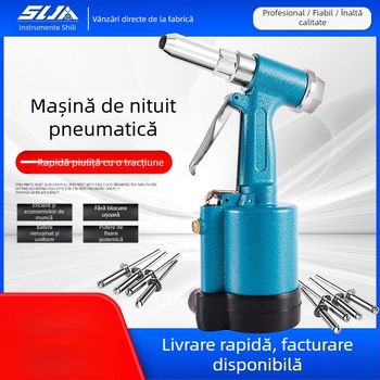 Nituitor pneumatic hidraulic pentru uși și ferestre din aluminiu, unealtă de tragere a niturilor pentru scări din aluminiu