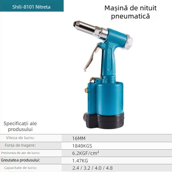 Nituitor pneumatic hidraulic pentru uși și ferestre din aluminiu, unealtă de tragere a niturilor pentru scări din aluminiu
