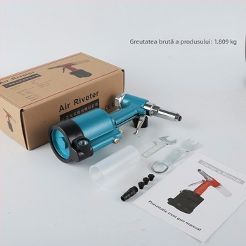 Nituitor pneumatic hidraulic pentru uși și ferestre din aluminiu, unealtă de tragere a niturilor pentru scări din aluminiu