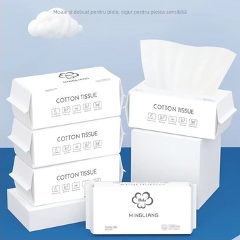 Prosoape de curățare pentru față; brand Famous beauty; material: bumbac pur; proces de fabricație: Altul.