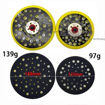 Disc poros pneumatic de polisare, Brand: Altele, PU + nailon cu închidere scai, abraziv: nailon, duritate: medie, compatibil cu baze MIRKA