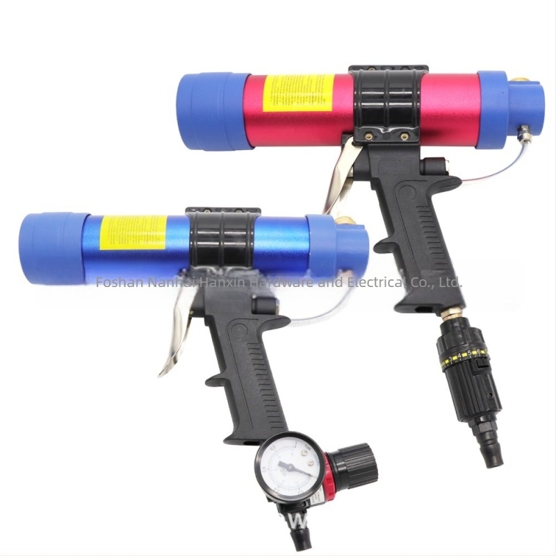 Sea Flying Shark Q3 pistol de lipit pneumatic – pentru silicon și etanșări, greutate 0,8 kg