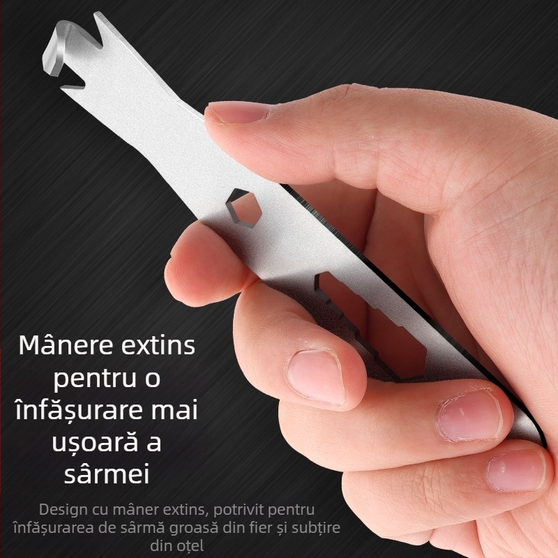 Unealtă pentru înfășurarea și legarea sârmelor - oțel galvanizat, finisaj polizat, greutate 0,5, marcă Prepared