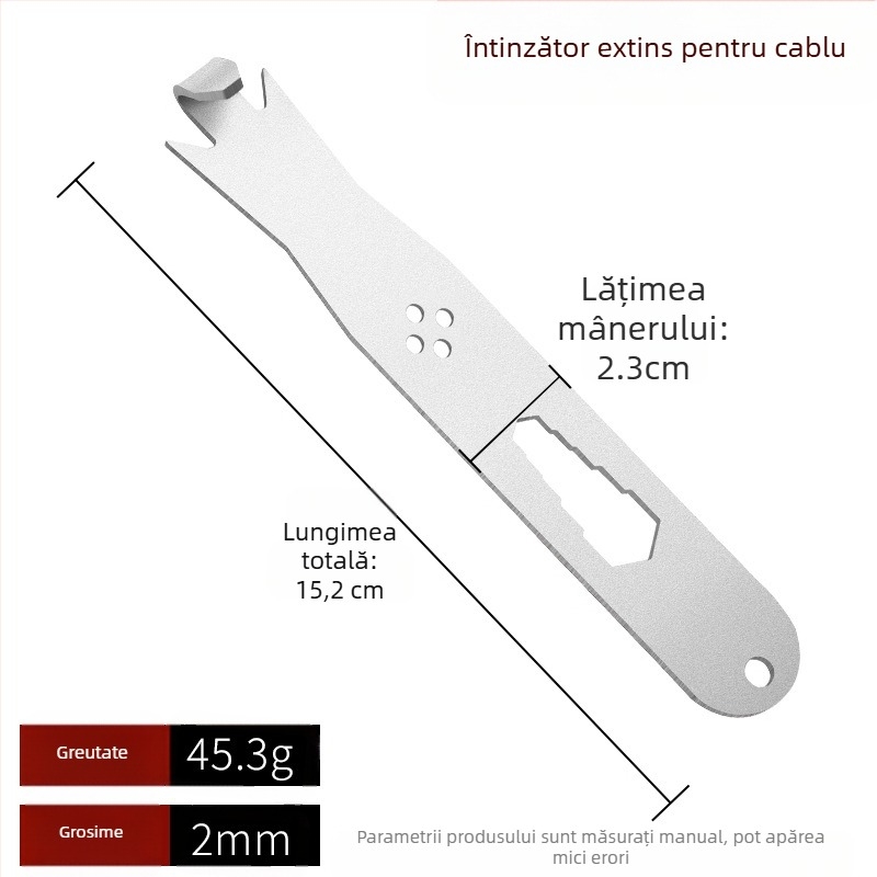 Unealtă pentru înfășurarea și legarea sârmelor - oțel galvanizat, finisaj polizat, greutate 0,5, marcă Prepared