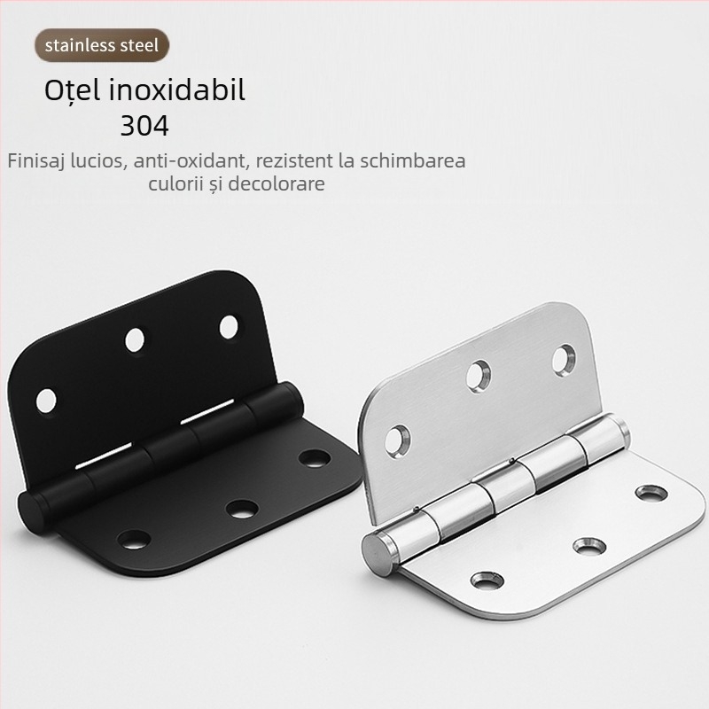 Balama pentru ușă din oțel inoxidabil, model 3535, finisaj periat, stil modern minimalist