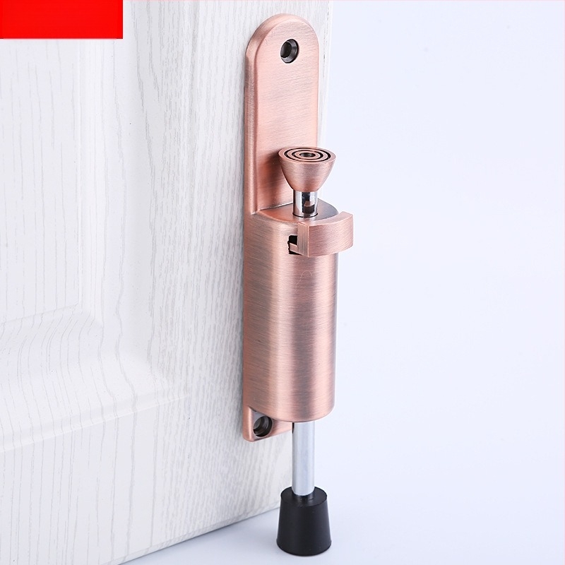 ZH613 Stop de ușă și locator, din aliaj de zinc, montaj pe perete, acționare manuală