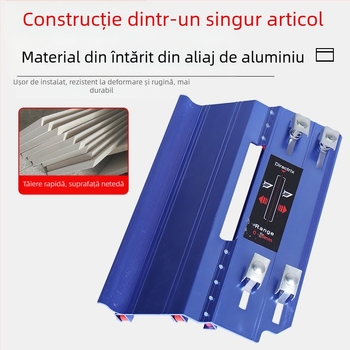 Maib Mașină pentru tăiat colțuri plăcilor, 45° precizie înaltă, aliaj de aluminiu