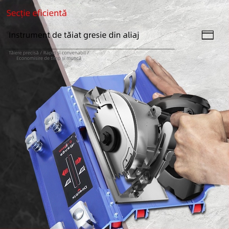 Maib Mașină pentru tăiat colțuri plăcilor, 45° precizie înaltă, aliaj de aluminiu