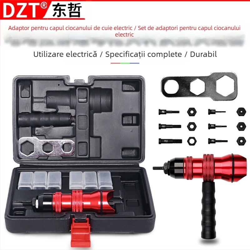 Cap adaptor pentru pistol de nituri – electric, alimentare la priză, DZT, 1,5 kg