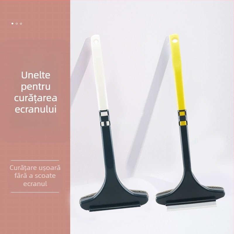 Perie de curățare a ferestrelor, din plastic, cu două fețe, pentru uz casnic, instrument manual de curățare, cutie cu 200 bucăți