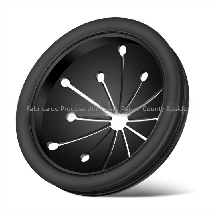 Accesorii pentru dispozitivul de procesare a resturilor alimentare, tip ridicare, plastic, model 231213-02, formă de apă în stil britanic, design modern simplu