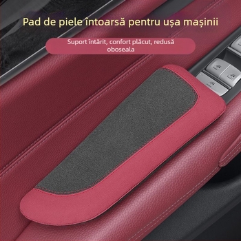Sprijin pentru cot pe ușa șoferului: pernă pentru cot și pernă pentru picior, pentru stânga și dreapta, personalizabil, etichetă privată disponibilă