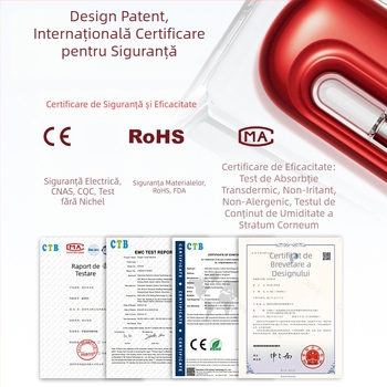 Spray facial de hidratare cu infuzie de oxigen — atomizor automat de mână, construcție din plastic, personalizare disponibilă, pentru uz casnic