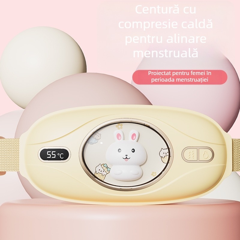 A10 Masaj portabil pentru talie, reîncărcabil, cu compresie caldă în 5 niveluri