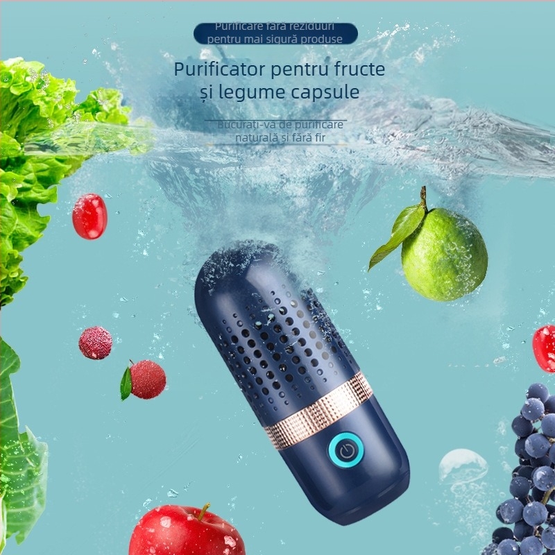 TY-77 Purificator fără fir pentru fructe și legume, control prin microcomputer, capacitate până la 4 L, 5V, 8W