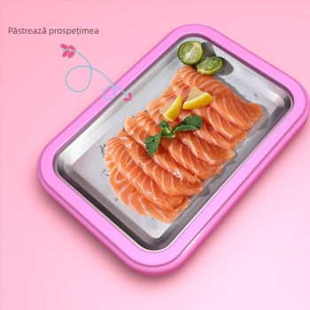 Mașină de înghețată cu fructe din oțel inoxidabil, dreptunghiulară, 301–500 ml, fără priză, prelucrare personalizabilă