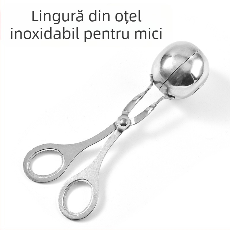 Formator de chifteluțe din oțel inoxidabil 304, pentru bile de pește prăjite