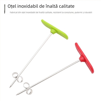 Chef Ji Qixiu Tocător multifuncțional din oțel inoxidabil + PP cu role spirală și tăietor pentru castraveți