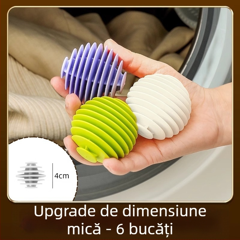 Minge de spălat Cool Shun, material TPR, pentru mașini de spălat cu tambur, antiîncâlcare, decontaminare și curățare