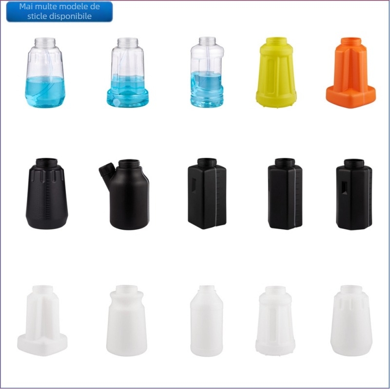 Stropitor de spumă cu pistol de înaltă presiune, duză transparentă în formă de ventilator, aliaj de electroplacare