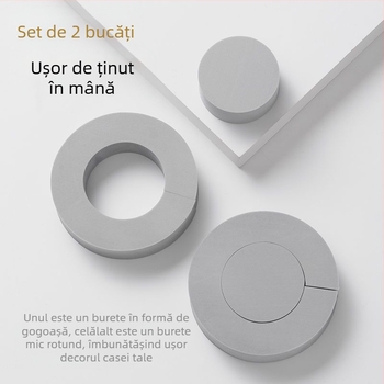 Nicholson burete PVA absorbent pentru curățarea robinetului – rotund, impermeabil, 15 g