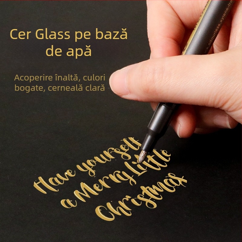 Marker acrilic pentru copii New Simple – opac, rezistent la apă, vârf moale, pentru graffiti DIY desen manual