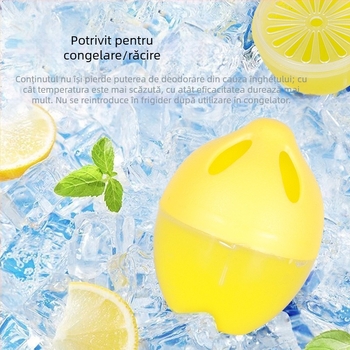 Deodorizant pentru frigider – în formă de ou, cu parfum proaspăt, conținut net 50, cutie 100 de bucăți.