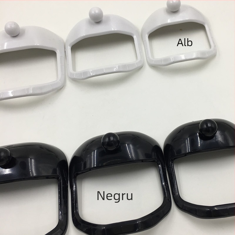 Șabloane plastice pentru modelarea bărbii tip goatee, set de 5 bucăți