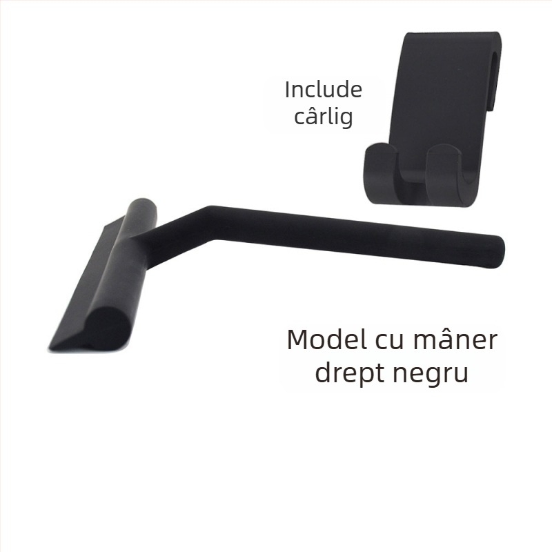 Ștergător de sticlă din silicon pentru uz casnic – cu o singură parte, suport pentru deget